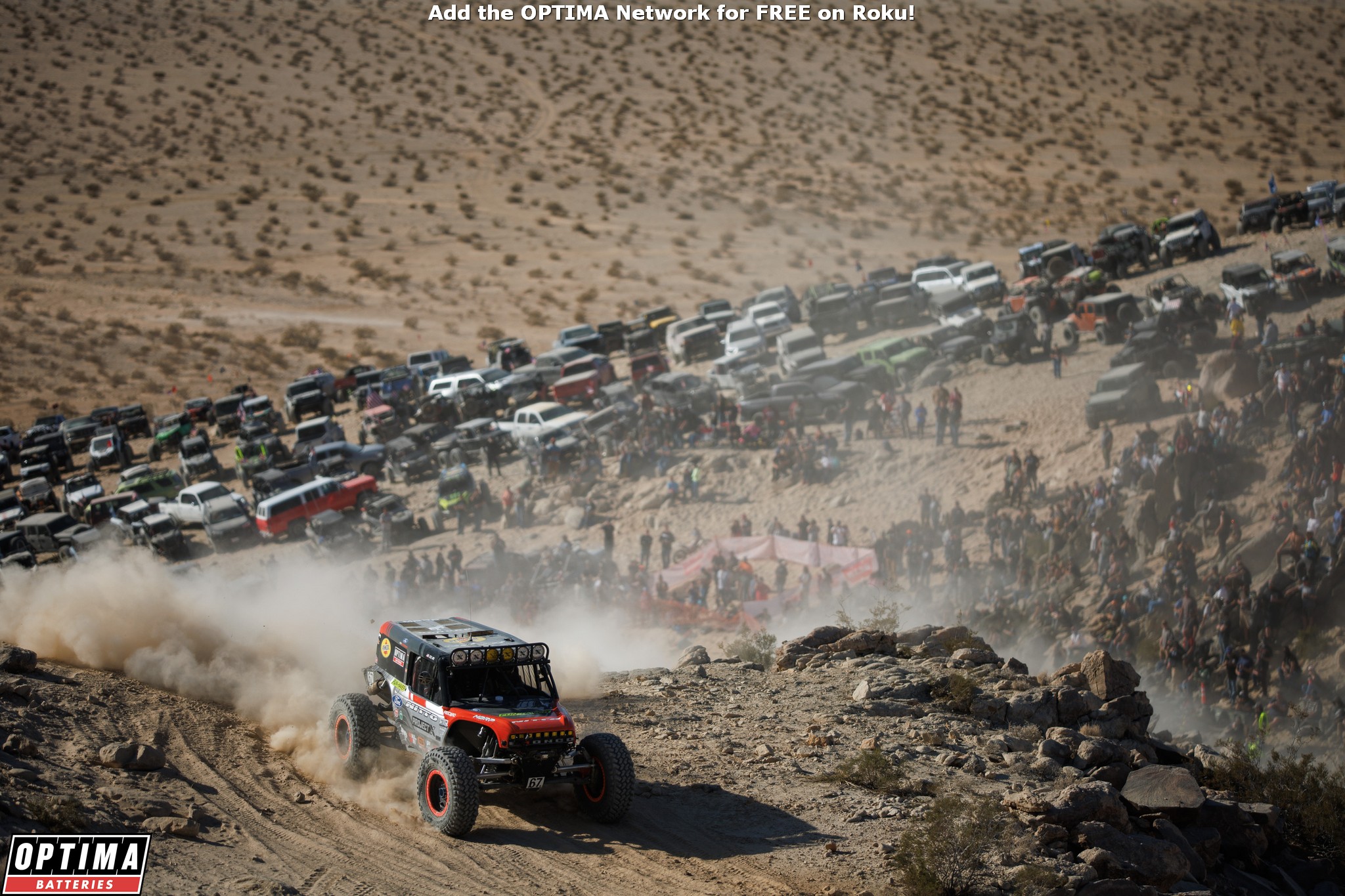 Loren Healy racing his Ultra4 at the 2023 King of the Hammers