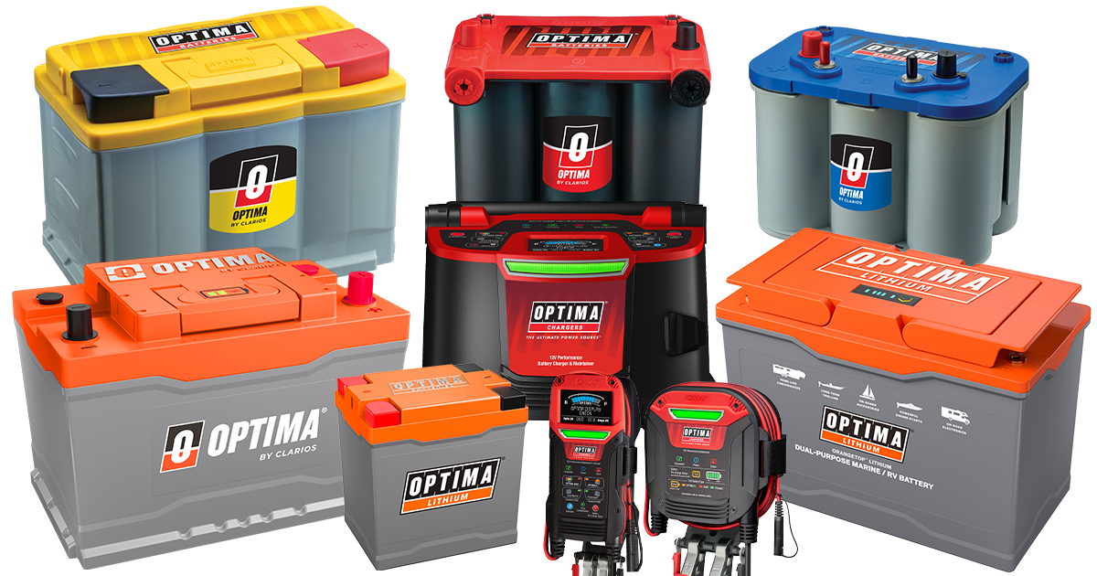 OPTIMA Batteries and OPTIMA Chargers