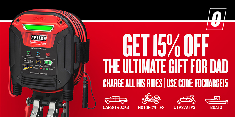 OPTIMA Charger D400 Discount Fathers Day 2026