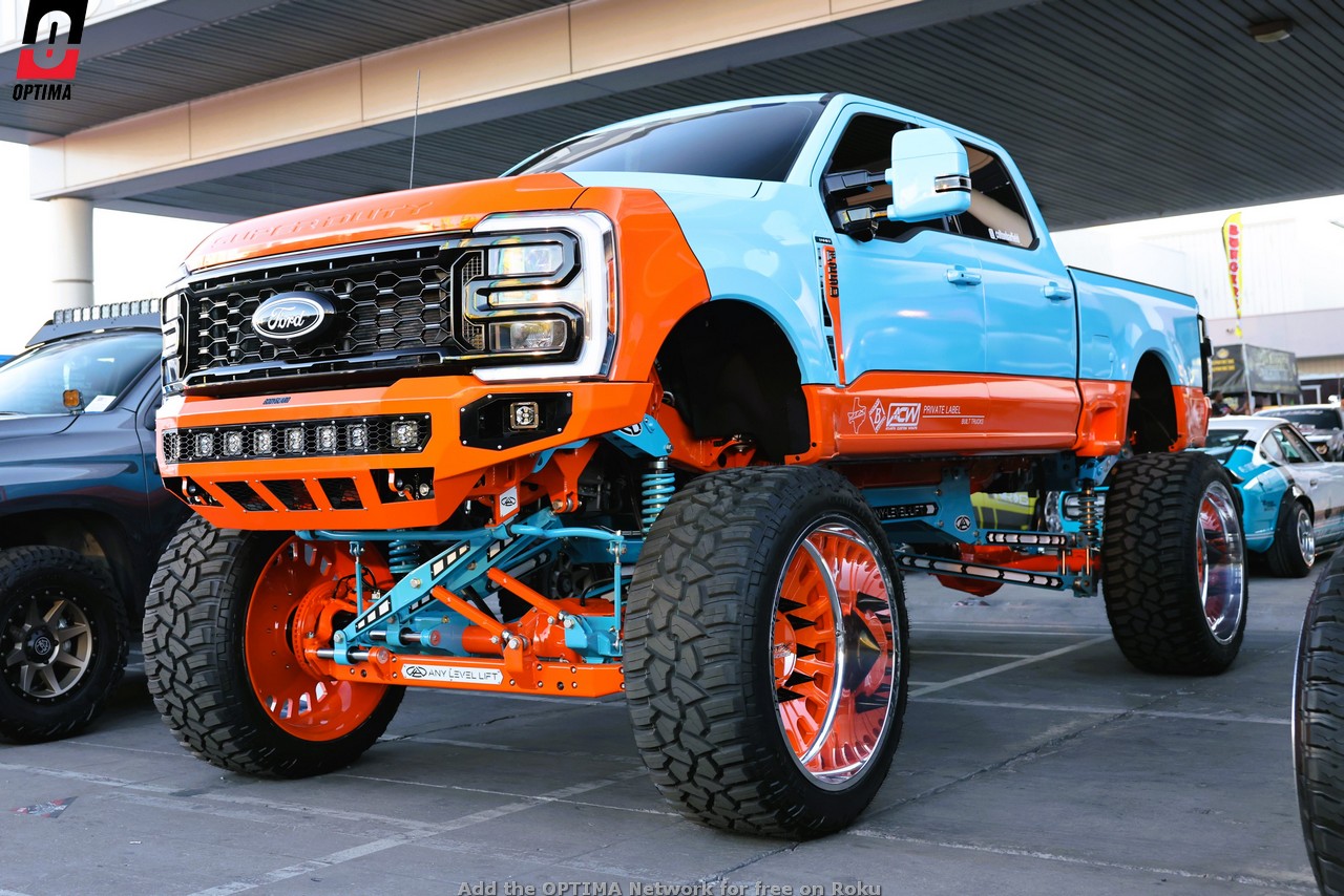 Lifted Ford Trucks At Sema 2023 - Optimabatteries